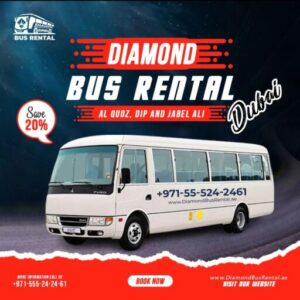 35 seater coaster bus rental Dubai
