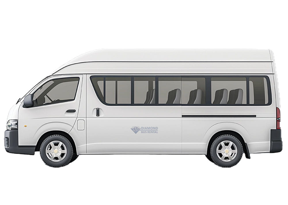 Diamond Bus Rental 14 Seaters Minibus Rental Dubai