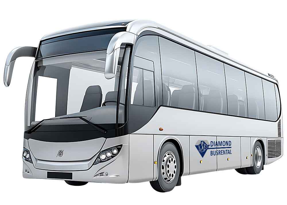 Diamond Bus Rental 50 Seaters Luxury Coach