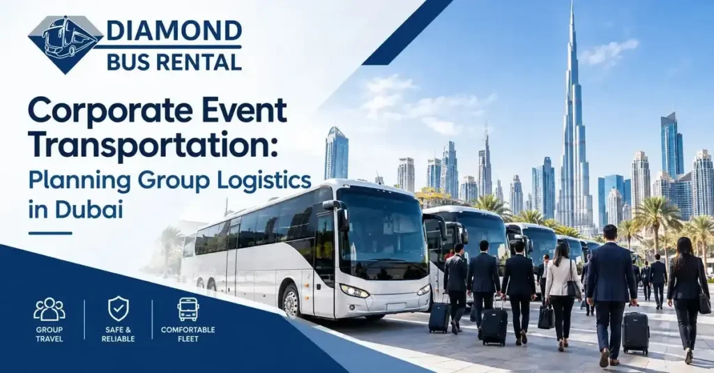 Corporate Event Transportation Planning Group Logistics in Dubai