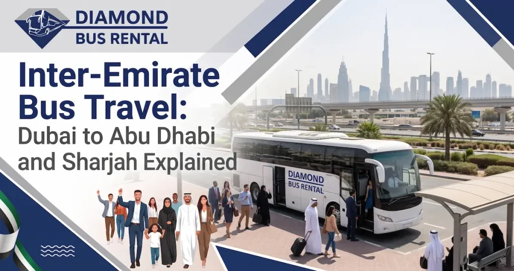 Dubai to Abu Dhabi bus rental