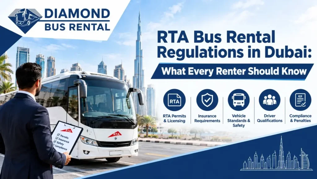 RTA bus rental rules Dubai