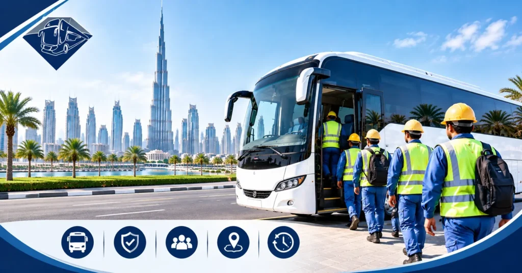 labor transportation in Dubai