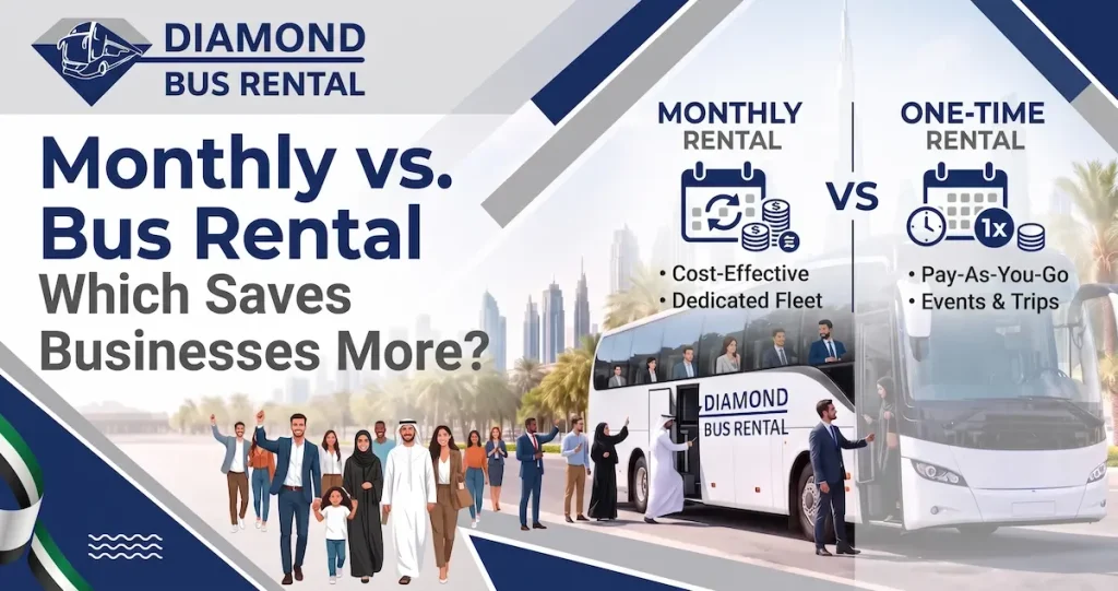 monthly bus rental dubai